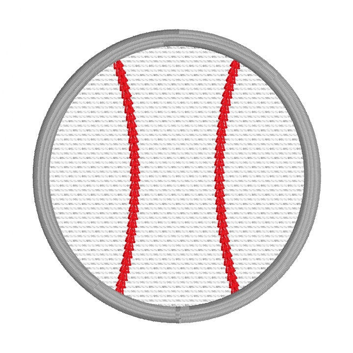 Baseball Sketch Embroidery Design, Quick Stitch Baseball Embroidery Design, Sketch Baseball Design, Sports Embroidery