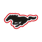 Mustang Double Applique Machine Embroidery Design, Mustang Applique Design, Mustang Mascot Spirit Embroidery Design