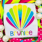 Shell Applique Design, Sea shell applique design, machine embroidery design