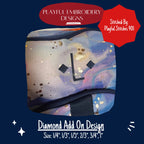 Diamond Monogram Add On Embroidery Design, Diamond Machine Embroidery Design, Diamond Embroidery Design