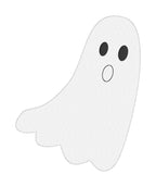 Bean Stitch Ghost Applique Machine Embroidery Design Package, Applique Ghost Designs, Four Ghost Applique Designs, Bean Stitch Applique