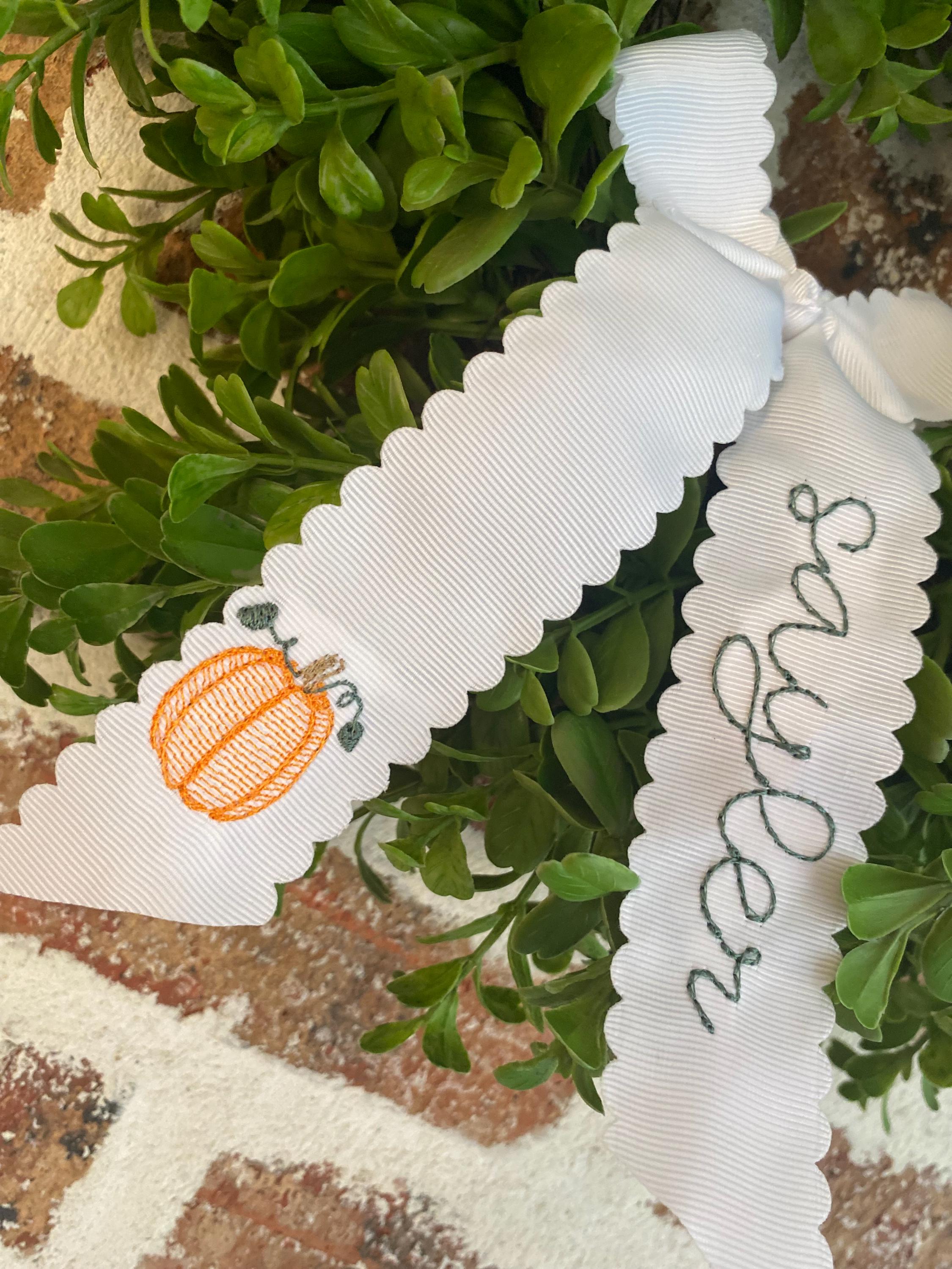 Pumpkin Sketch Machine Embroidery Design, Pumpkin Sketch, Fall Sketch Design, Autumn Sketch Design