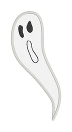 Ghost Applique Machine Embroidery Design, Applique Ghost Design, Satin Stitch Applique Ghost Embroidery Design, Package of Ghost Appliques