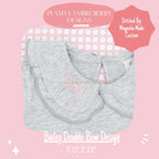 Bow Satin Stitch Machine Embroidery Design, Bow Embroidery Design, Single Bow Embroidery Design, Add on Bow Design, Digital Download