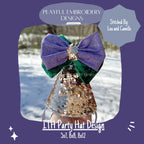 In The Hoop Party Hat Machine Embroidery Design, Simple ITH Party Hat Design, ITH Birthday Hat, 5x7, 8x8, 8x12, digital download