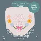 Flower Frame Embroidery Design, Filled Flower Monogram Frame Design, Funky Floral Monogram Frame Design, Digital Download