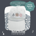 Nautical Trio Embroidery Design, Boating Machine Embroidery Design, Cruise Embroidery Design, Digital Download