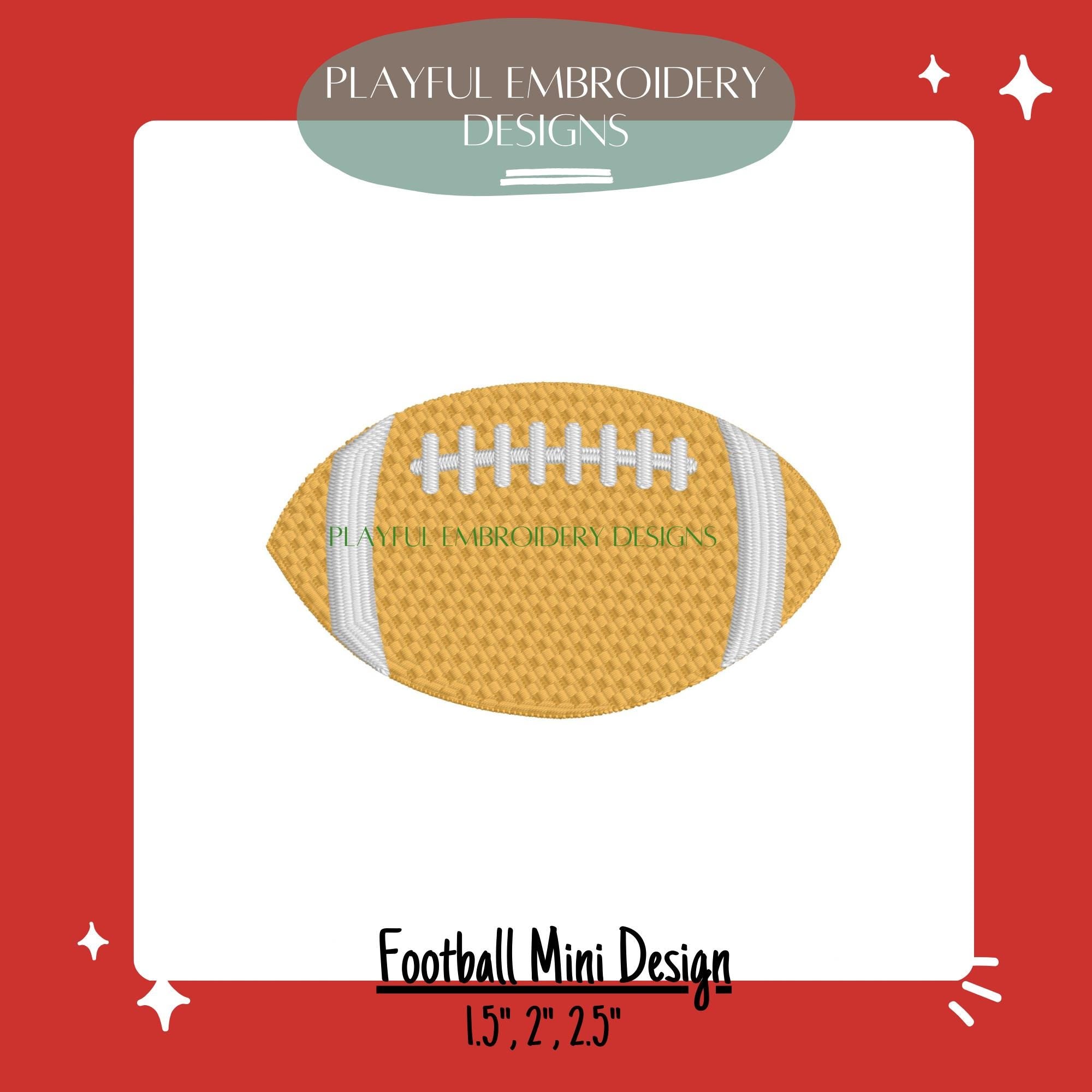Football Mini Machine Embroidery Design, Football Machine Embroidery Design, Fall Boy Design, Sports Mini Design, Digital Download