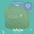 Sun Machine Embroidery Design, Mini Sun Embroidery Design, Sunshine Small Embroidery Design, Digital Download