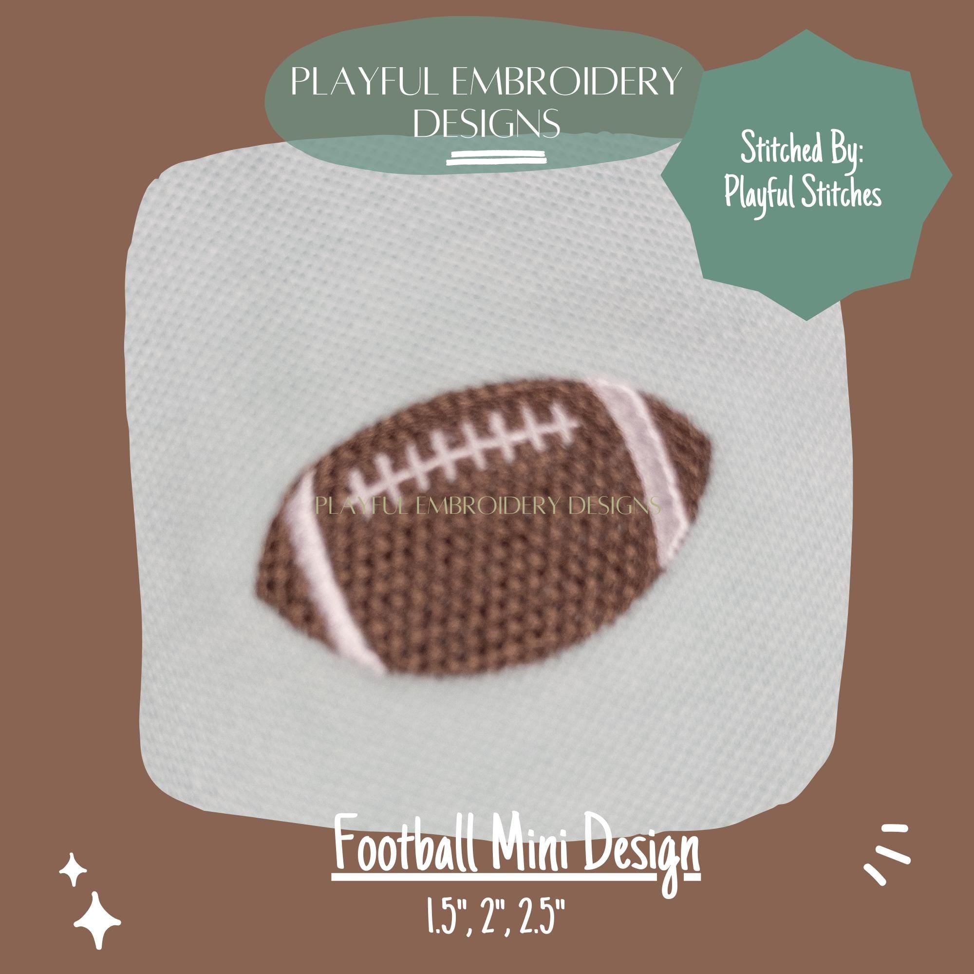 Football Mini Machine Embroidery Design, Football Machine Embroidery Design, Fall Boy Design, Sports Mini Design, Digital Download