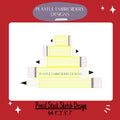 Pencil Stack Sketch Embroidery Design, Pencil Machine Embroidery Design, Pencil Stack Design, Back to School Design