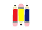 Pencil Fill Trio Embroidery Design, Pencil Trio Machine Embroidery Design, Back to school Trio Design, Back to School Design
