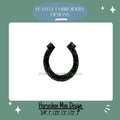 Horseshoe Mini Machine Embroidery Design, Horse Shoe Machine Embroidery Design, Sports Mini Design, Digital Download