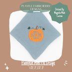 Pumpkin Mini Machine Embroidery Design, Mini Fill Pumpkin Design, Pumpkin Embroidery Design for Polo, Chest Embroidery, Digital Download