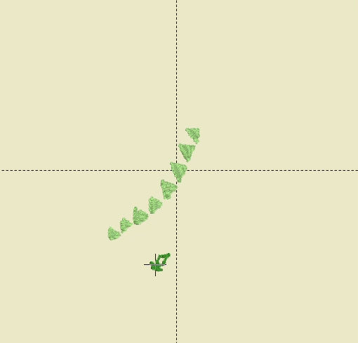 Dinosaur Mini Design for Machine Embroidery (digital download)